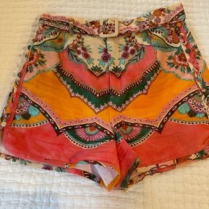 Zara Size Medium Zimmerman style shorts